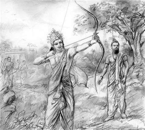 Mahabharata Drawing