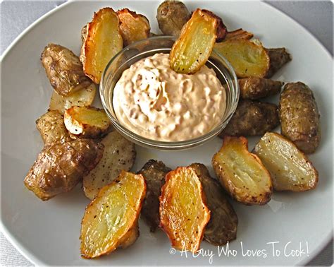 A Guy Who Loves to Cook!: Oven Caramelized Jerusalem Artichokes