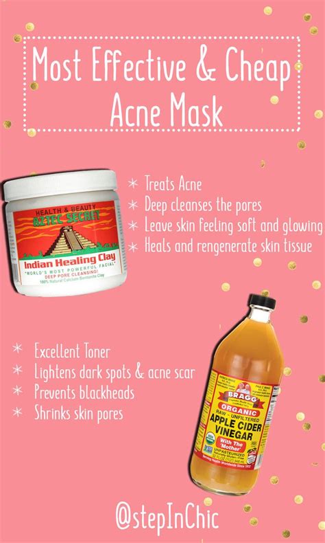 Effective acne mask aztec indian healing clay – Artofit