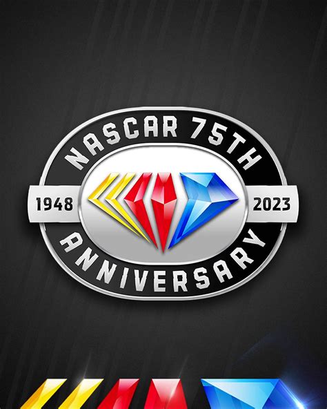 NASCAR 75 Logo Revealed | logo | Honoring our past. Celebrating the present. Looking to our ...