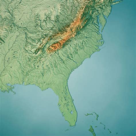 Appalachian Mountains Map