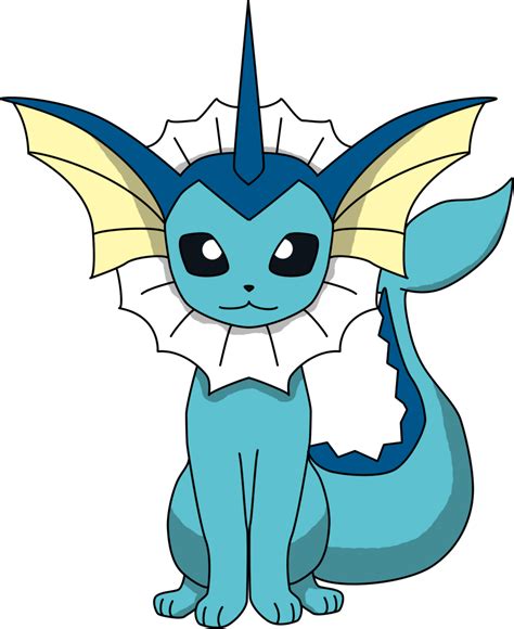 Vaporeon Sitting PNG by ProteusIII on DeviantArt