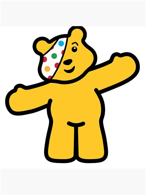 "pudsey bear" Sticker for Sale by jofredo | Redbubble