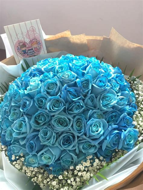 blue roses delivery singapore - Alanna Sheppard