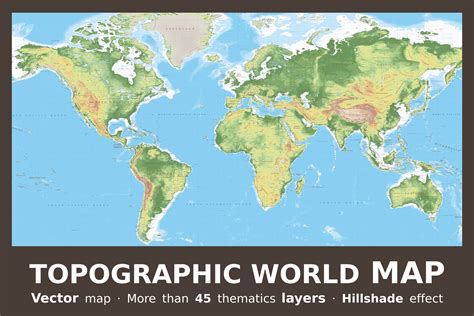 Map Of The World Topographic - Oconto County Plat Map