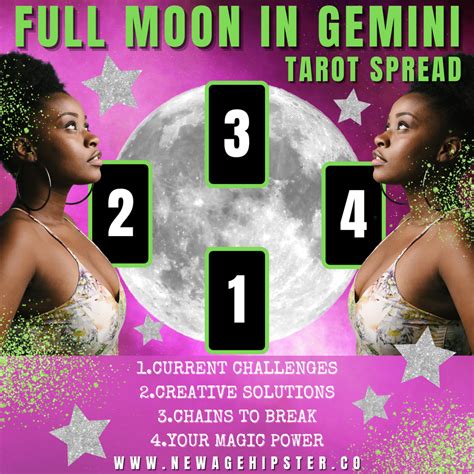 Full moon tarot spread – Artofit