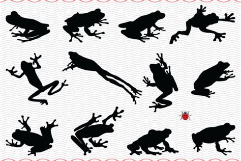 Silhouette Frog Free Clipart