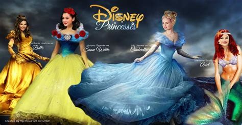 Artwork/Edits of Movie Stuff — Live-action Disney princesses inspired ...