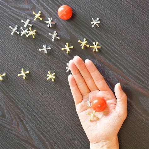 Retro Metal Jacks Game: Old fashioned Floor Games Set Kids - Temu