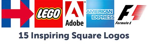 Square Red Logos