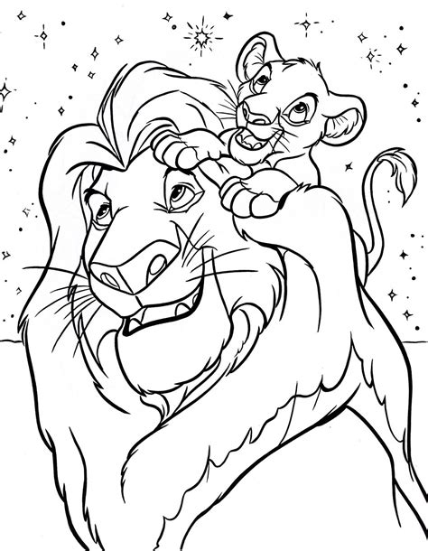 Lion King Coloring Pages - Best Coloring Pages For Kids