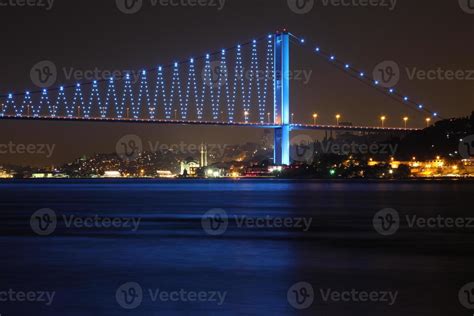 Bosphorus Bridge from Istanbul, Turkey 11148422 Stock Photo at Vecteezy