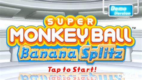 Super Monkey Ball: Banana Splitz/Demo | Super Monkey Ball Wiki | Fandom