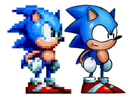 (OC) HD Sprite Redraw of Mania Sonic : r/SonicTheHedgehog