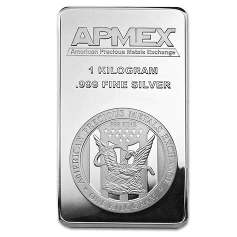 Buy 1 kilo Silver Bar - APMEX (Struck) | APMEX