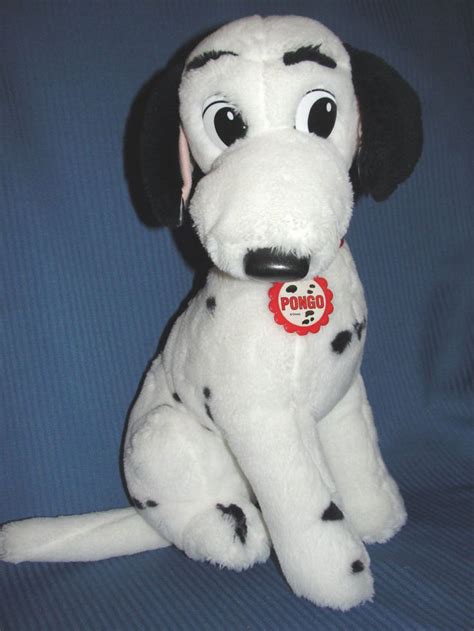 Pongo Dad 101 Dalmatians Plush Dog Mattel 1991 Vintage Disney 15 " Dalmations | Disney plush ...