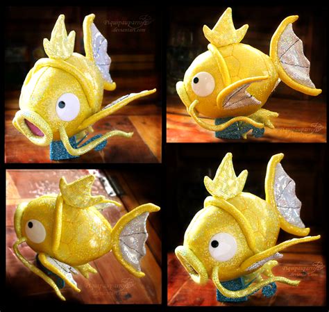 Shiny -Holografic- Magikarp plush by Piquipauparro on DeviantArt