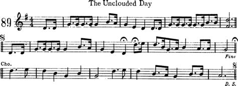 The Unclouded Day | Free Violin Sheet Music