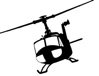 Huey Helicopter Silhouette | Free download on ClipArtMag