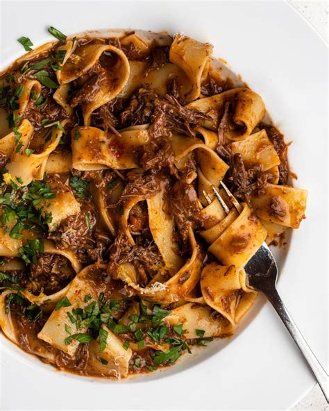 Delicious Beef cheek Ragu - The Burnt Butter Table