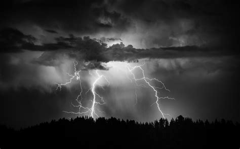 lightning, Storm, Rain, Clouds, Sky, Nature, Thunderstorm Wallpapers HD / Desktop and Mobile ...