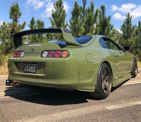 Green Supra MK4 : r/carporn