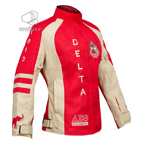 Delta Sigma Theta Crossing Jackets - Craftive Apparels