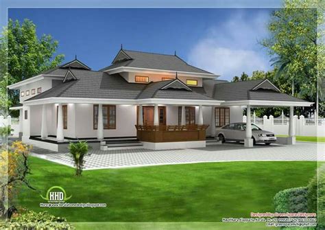 Kerala Traditional 3 Bedroom House Plan with Courtyard and Harmonious Ambience - Kerala Home ...