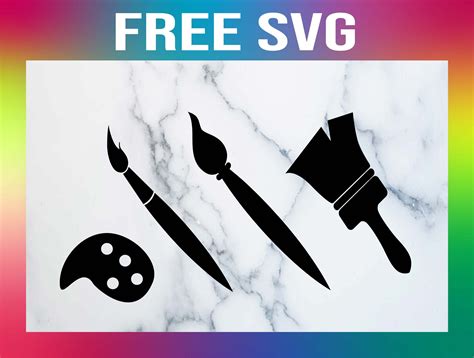 Free Paint Brush SVG