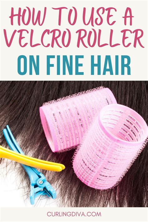 How to use velcro rollers on fine hair – Artofit