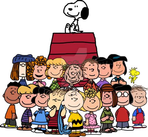 The Peanuts Gang Stock Art by DarthVader867554333 on DeviantArt