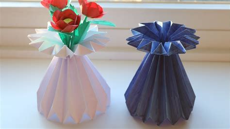 Easy Paper Flower Vase How To Make A At Home | Best Flower Site