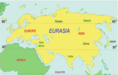 Big Map Of Europe And Asia