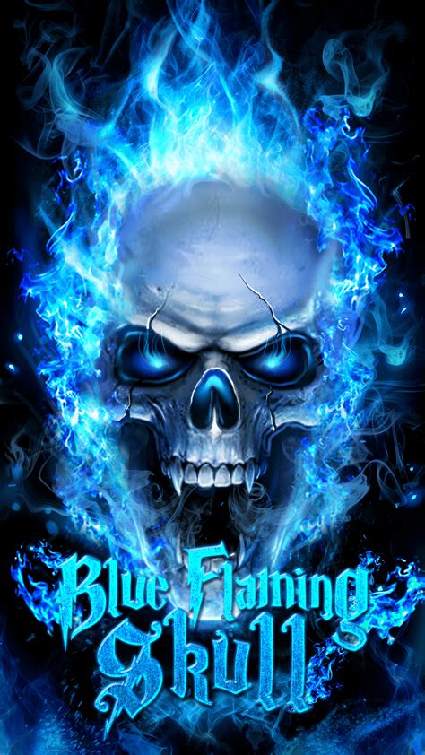 Blue Skull Fire Wallpapers - Wallpaper Cave