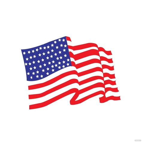 Flying American Flag Vector in Illustrator, SVG, JPG, PNG, EPS - Download | Template.net