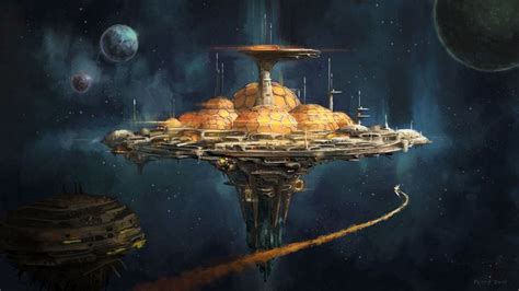 1000+ images about Space Station concept art on Pinterest | Spaceships, International space ...