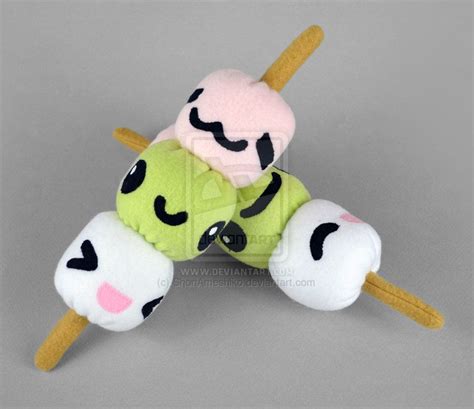 Dango Plush by ShoriAmeshiko on DeviantArt | Cute plush, Kawaii ...