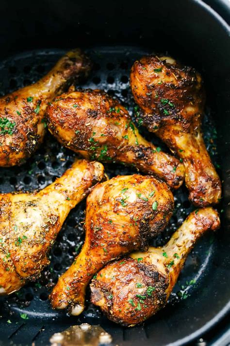 Perfect and Crispy Air Fryer Chicken Legs (Drumsticks) | The Recipe Critic