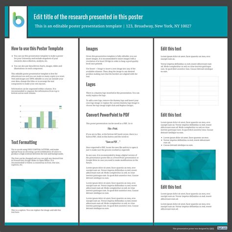 14+ Scientific Poster Templates | Free Word, Excel & PDF Formats ...