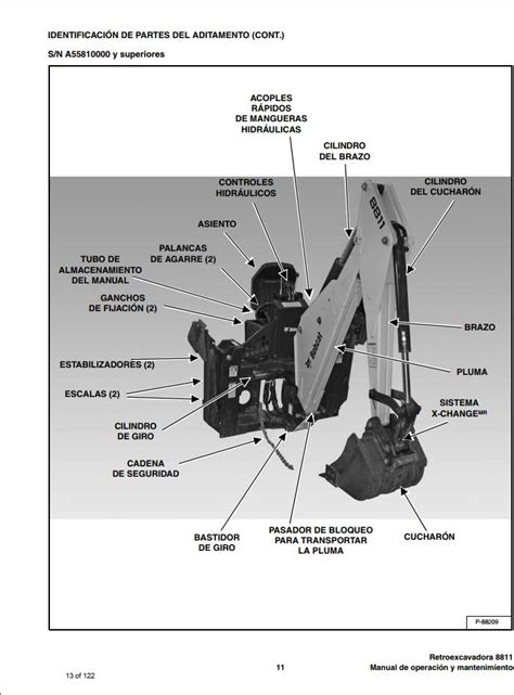 Bobcat Backhoe 8709 Operation & Maintenance Manual ES | Auto Repair Manual Forum - Heavy ...