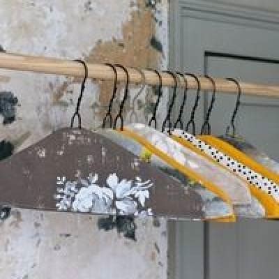 DIY Fabric Covered Wire Hangers – Tip Junkie