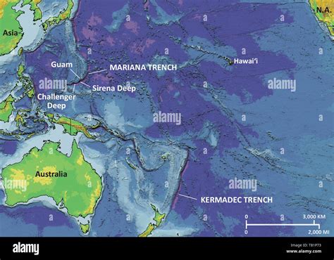 Ocean Trench Map