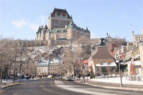 Chateau Frontenac in winter, Quebec City, Quebec, Canada Stock Photo by ©Lopolo 65384981