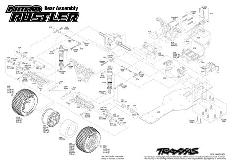 Traxxas Nitro Rustler Parts Diagram