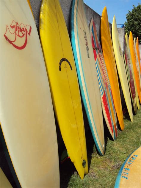 vintage surfboard collector UK: boards for hire