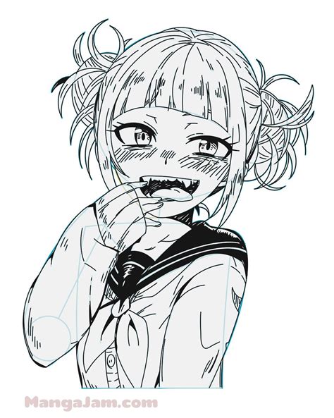 Let’s learn how to draw Himiko Toga from My Hero Academia today! Himiko ...