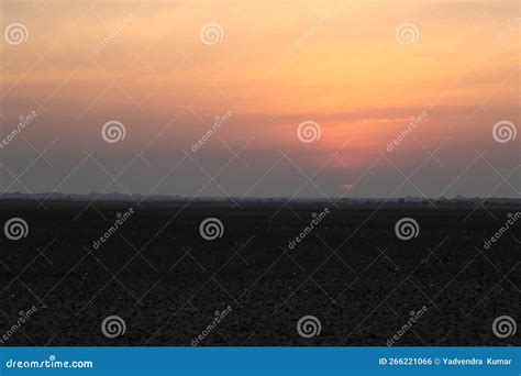 A Sunrise in Little Rann of Kutch Stock Photo - Image of surf, dawn: 266221066