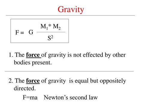 PPT - Gravity Equation PowerPoint Presentation, free download - ID:358170