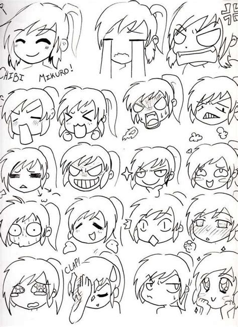 Wanna start drawing ? Chibis are a very good start. - Imgur | Chibi drawings, Drawing face ...