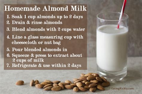 Top 3 Almond Milk Recipes